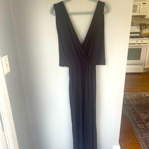 Black flowy jumpsuit